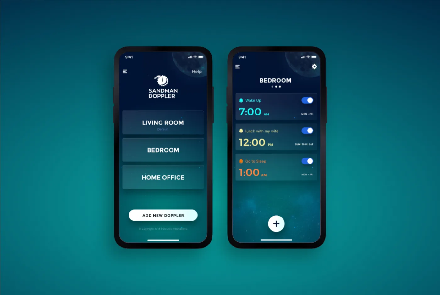Doppler app screens