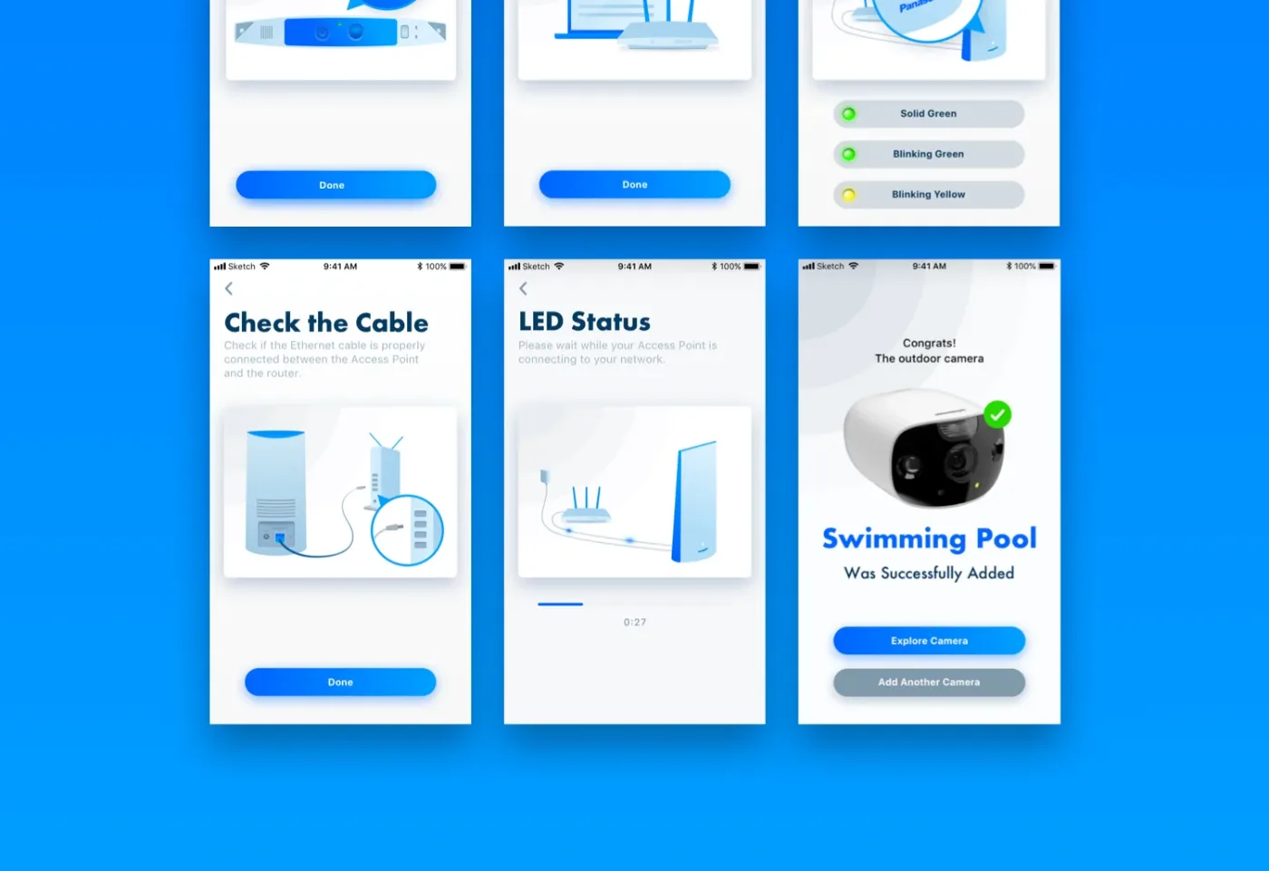 More setup illustrations