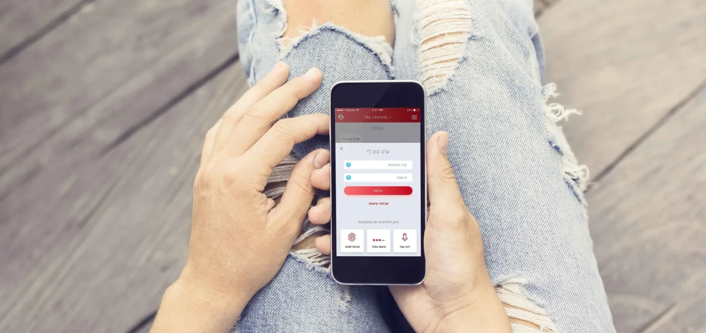 Login on a phone