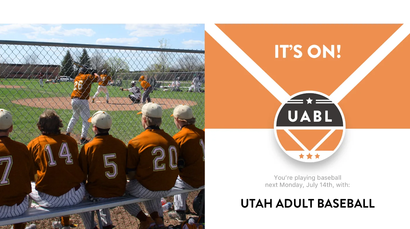 Baseball league screens